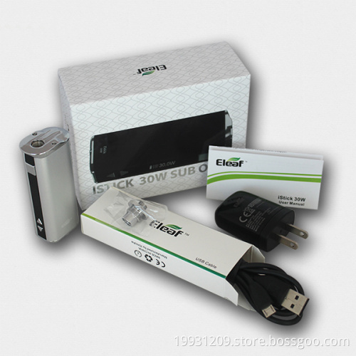 2015 Newest 2200mAh Istick 30w Authentic Ismoka Eleaf 30w mod kit OLED Screen
